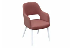 Karmstoler-Uptown Matstol White Hvit