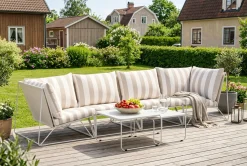 Comfort Garden Hammocker|Hengekøye-Usteryd utendørs rett 4-seters sofa Beige