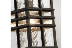 Utelampe-Utendørs hengende Kichler Beacon Square Bronse