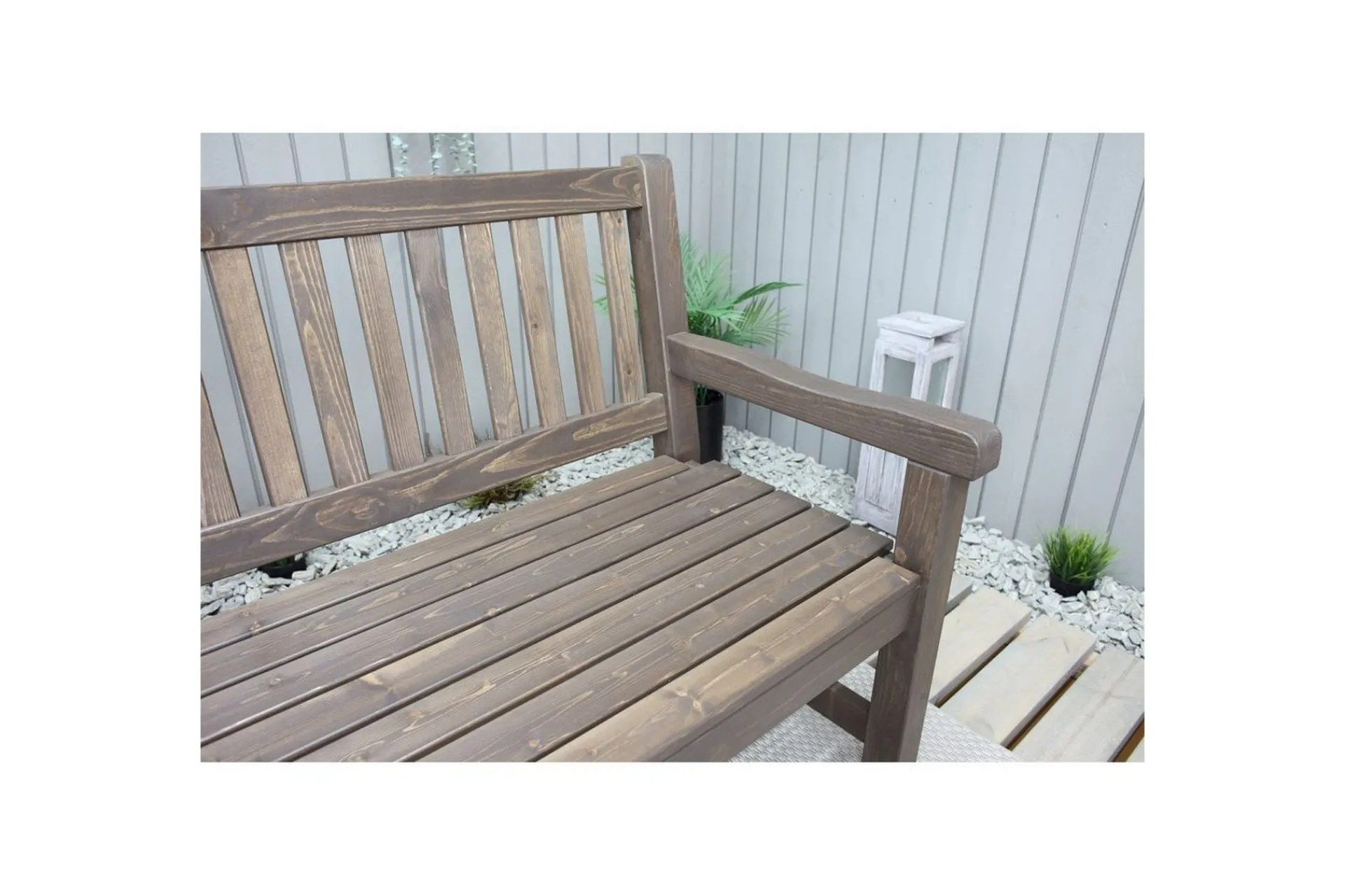 Benker-Utendørs sofa Brooklyn Brun