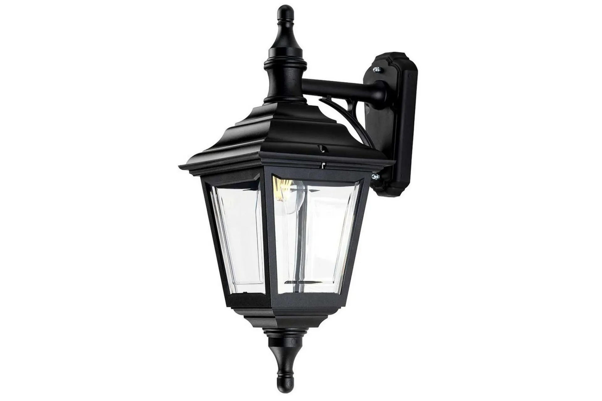 Entré|Fasadebelysning-Utendørs vegglampe Elstead Lighting Kerry Svart