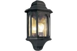 Utelampe-Utendørs vegglampe Elstead Lighting Chapel Svart