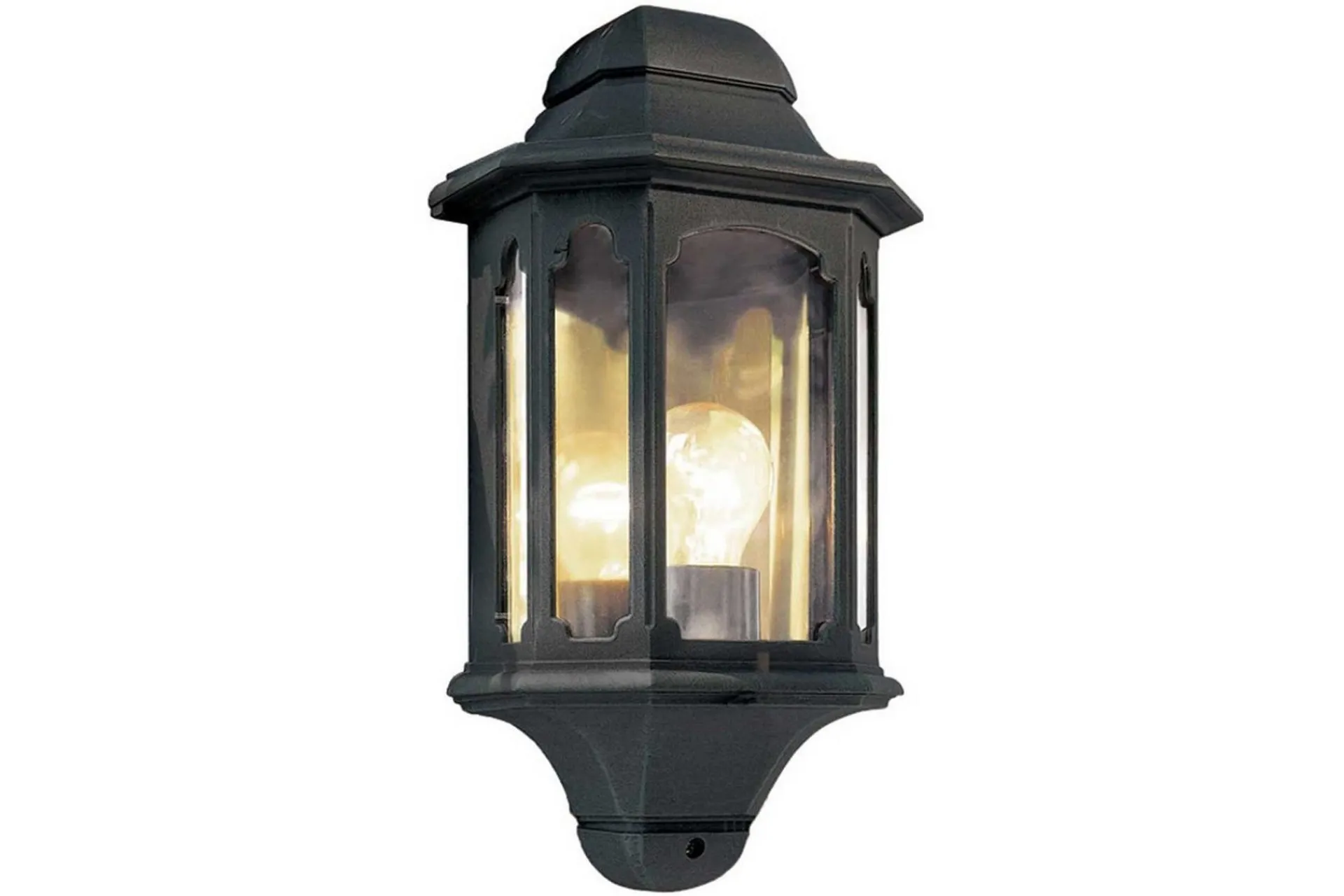 Utelampe-Utendørs vegglampe Elstead Lighting Chapel Svart