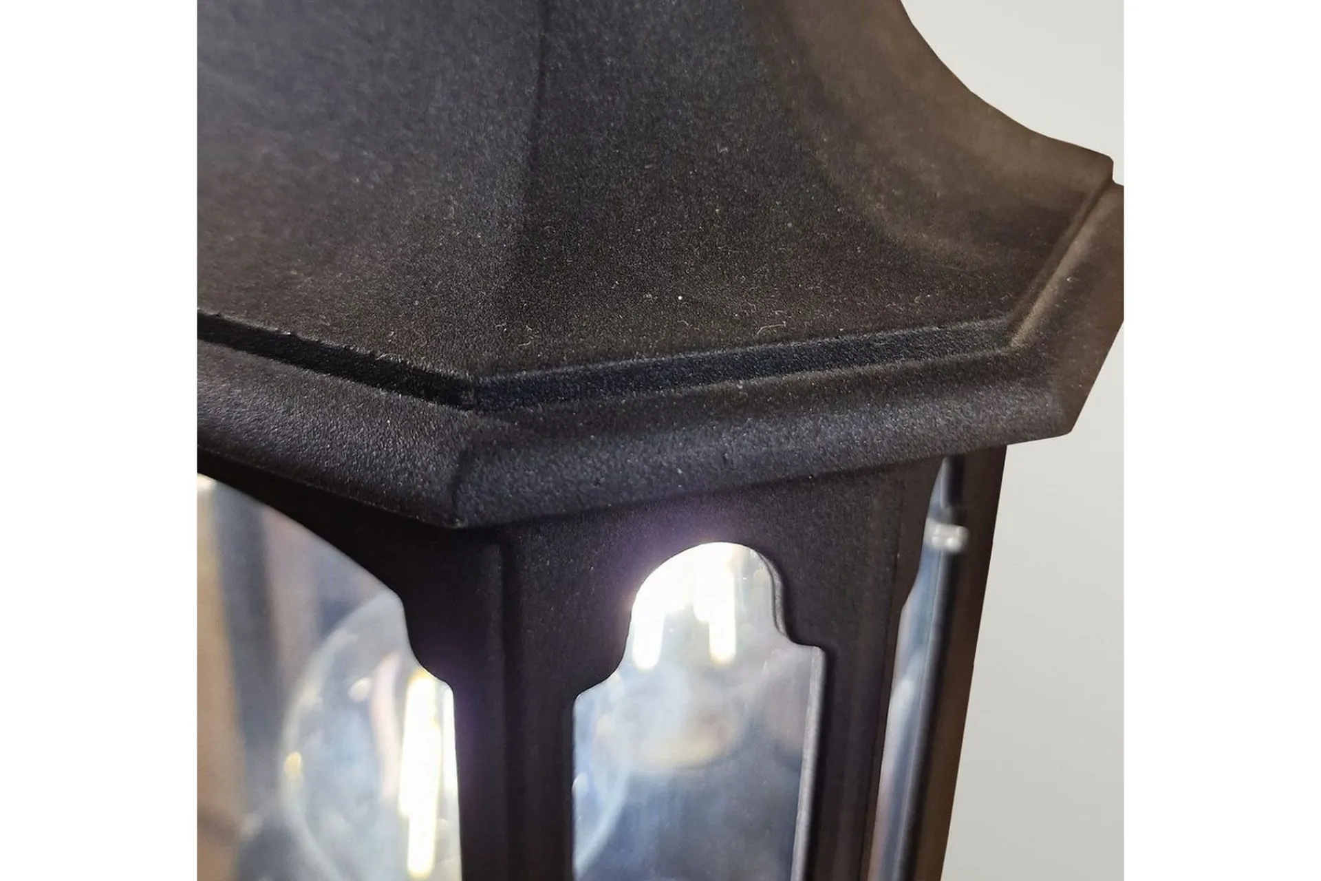 Utelampe-Utendørs vegglampe Elstead Lighting Chapel Svart