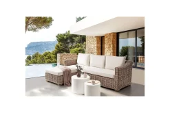 Hagebenk & Hagesofa-Utesofa Valletri Grey
