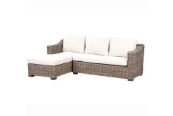 Hagebenk & Hagesofa-Utesofa Valletri Grey