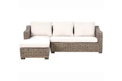 Hagebenk & Hagesofa-Utesofa Valletri Grey