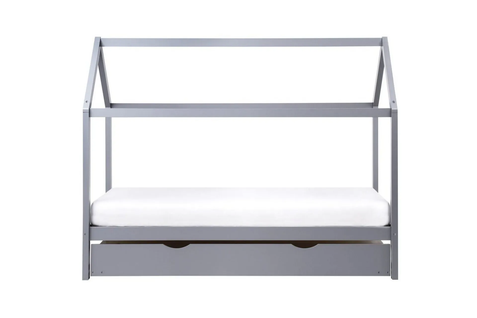 Barneseng & Juniorseng-Uttrekkbar barneseng Crillon Grey