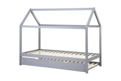 Barneseng & Juniorseng-Uttrekkbar barneseng Crillon Grey