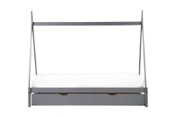 Barneseng & Juniorseng-Uttrekkbar barneseng Talmontiers Grey
