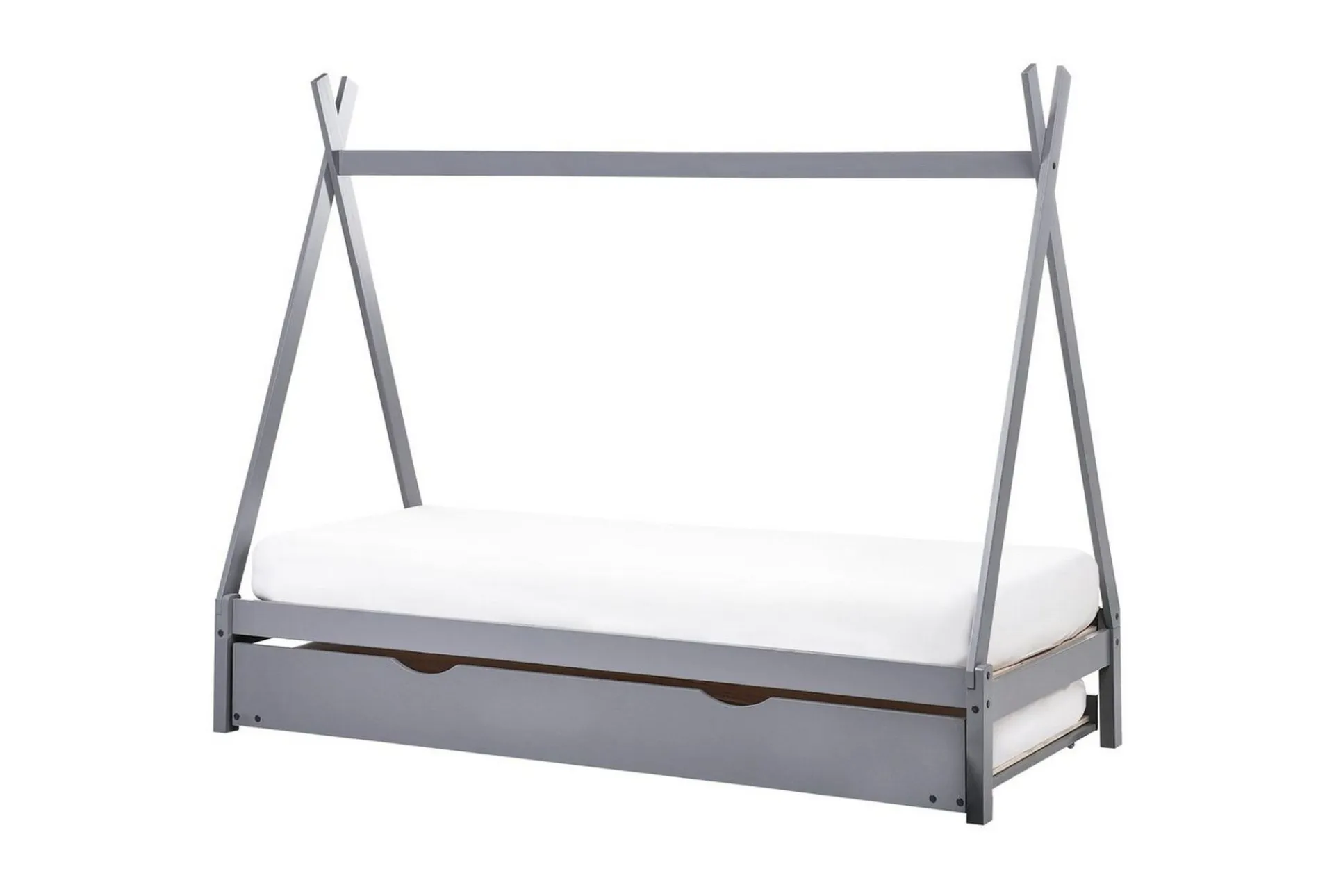 Barneseng & Juniorseng-Uttrekkbar barneseng Talmontiers Grey