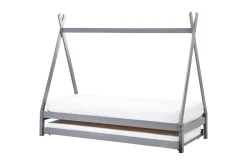 Barneseng & Juniorseng-Uttrekkbar barneseng Talmontiers Grey