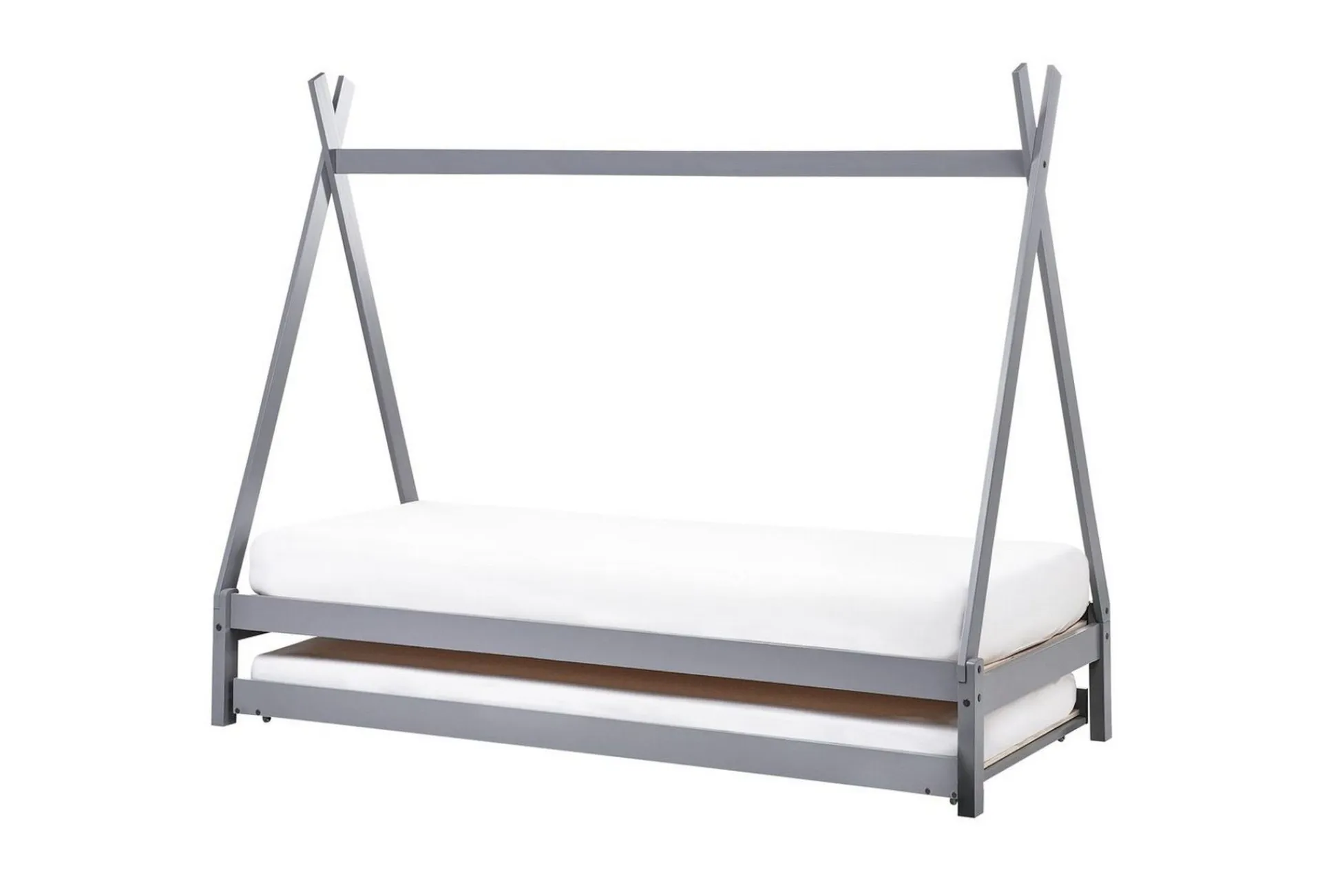 Barneseng & Juniorseng-Uttrekkbar barneseng Talmontiers Grey
