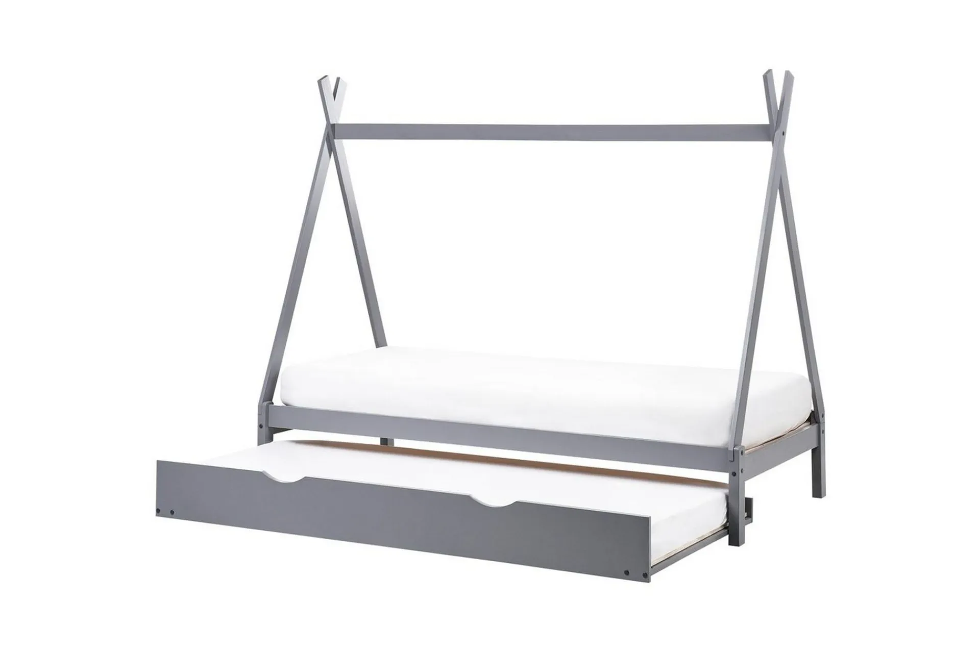 Barneseng & Juniorseng-Uttrekkbar barneseng Talmontiers Grey