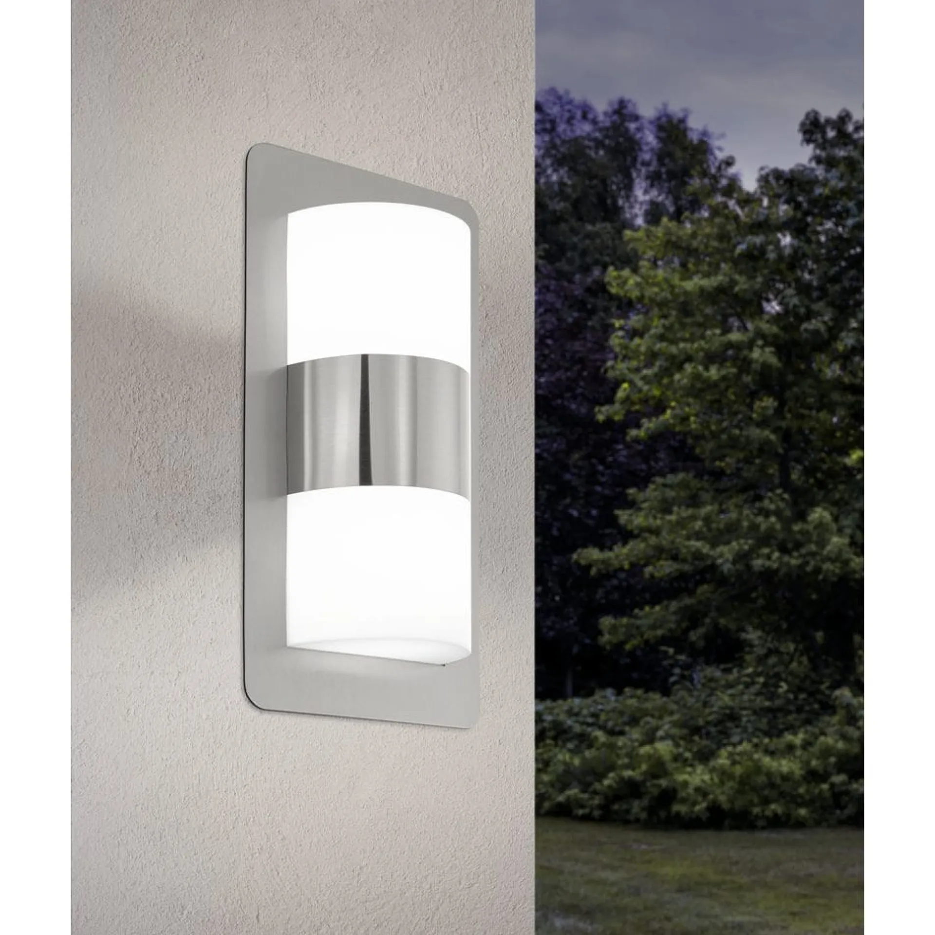 Entré-Utvendig vegglampe Cistierna Rustfritt stål