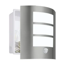 Utvendig vegglampe City med sensor