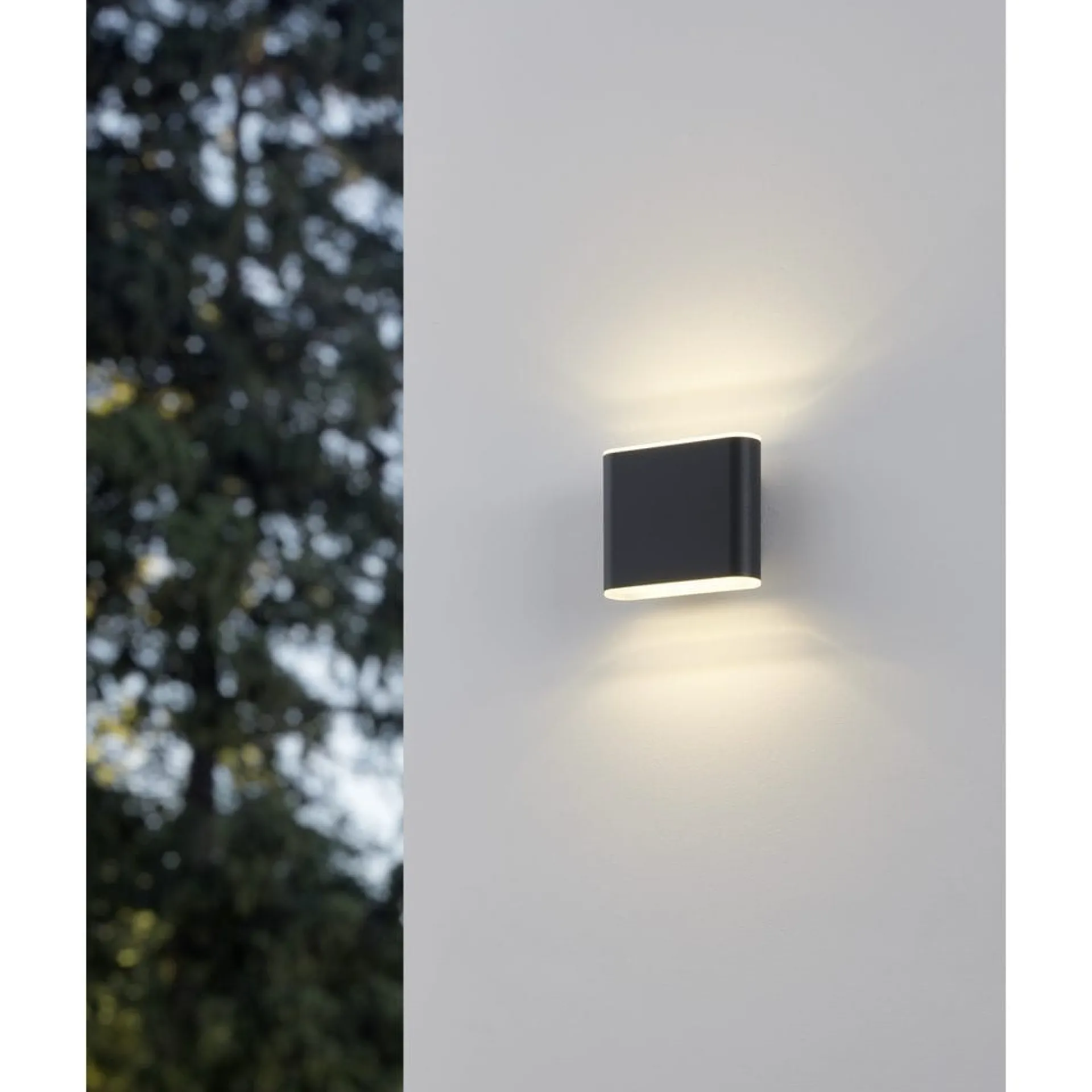 Utvendig vegglampe Grutti