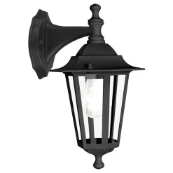 Entré|Fasadebelysning-Utvendig vegglampe Laterna Svart