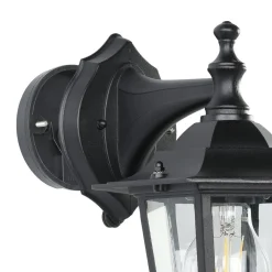 Entré|Fasadebelysning-Utvendig vegglampe Laterna Svart