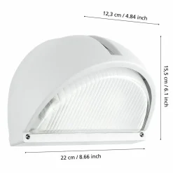 Utvendig vegglampe Onja