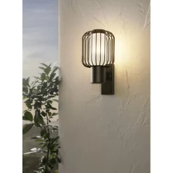 Entré|Fasadebelysning-Utvendig vegglampe Ravello Svart