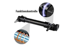 UVC Rensing Heissner Utførelse 72 W (Passer dam 80.000 L)