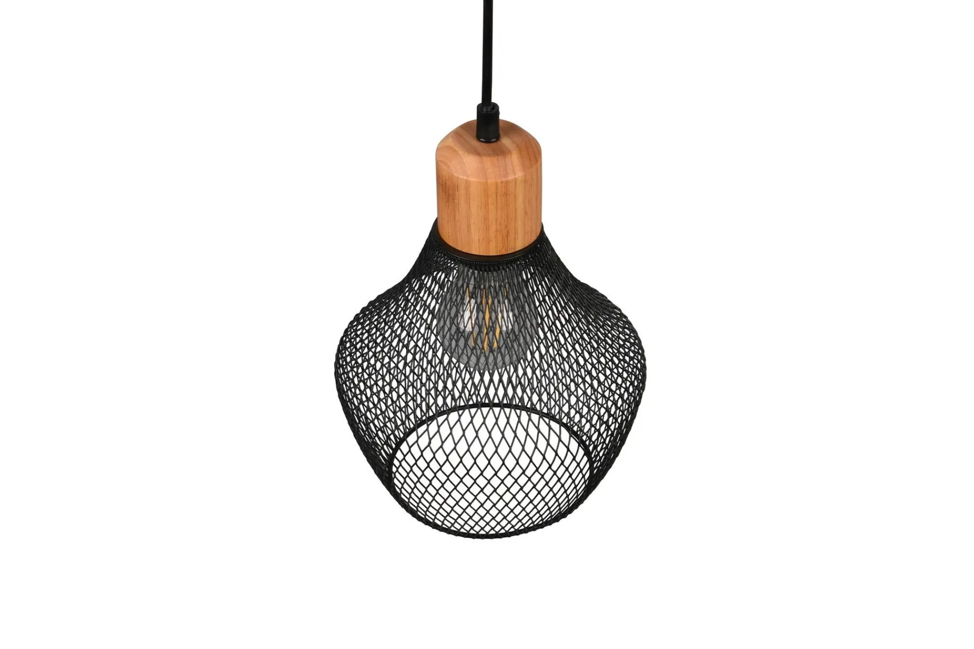 Trio Lighting Valeria Pendellampe 18 cm E27 Mattsvart