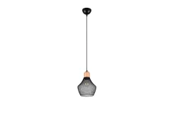 Trio Lighting Valeria Pendellampe 18 cm E27 Mattsvart
