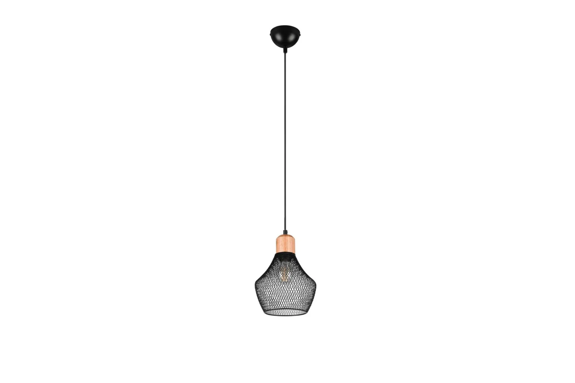 Trio Lighting Valeria Pendellampe 18 cm E27 Mattsvart