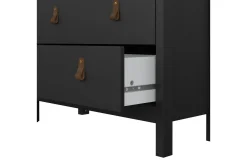 Scandinavian Choice Vitrineskap|Skap-Vallvidera Vitrineskap 78,05x199 cm Svart