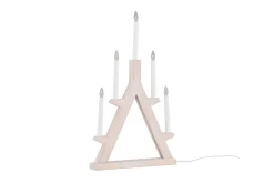 Venture Home Julelys|Adventsstake-Val Thoren Adventsstake 60 cm Hvit