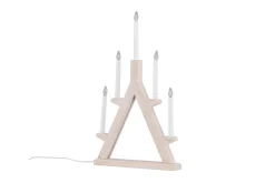 Venture Home Julelys|Adventsstake-Val Thoren Adventsstake 60 cm Hvit