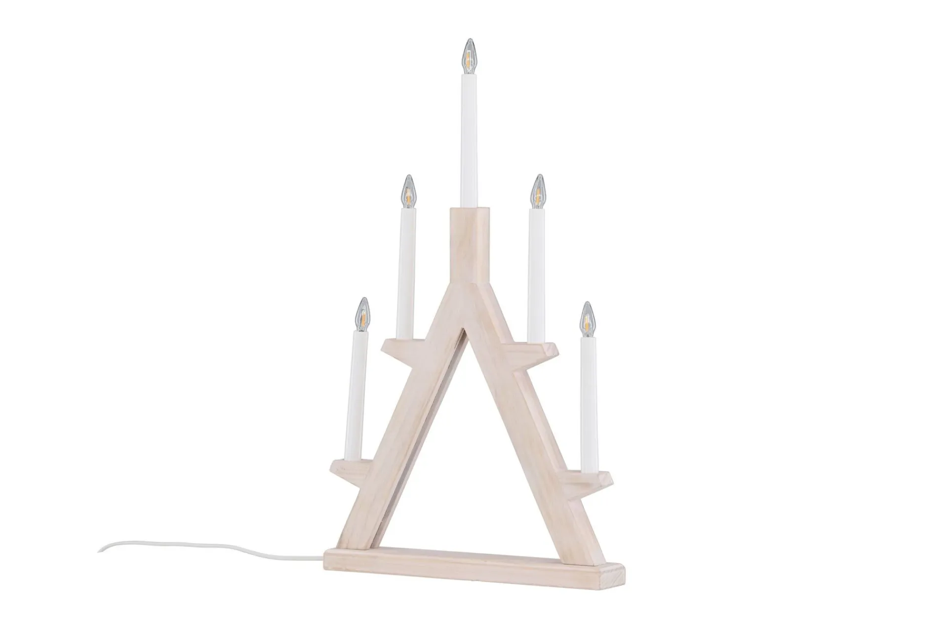 Venture Home Julelys|Adventsstake-Val Thoren Adventsstake 60 cm Hvit