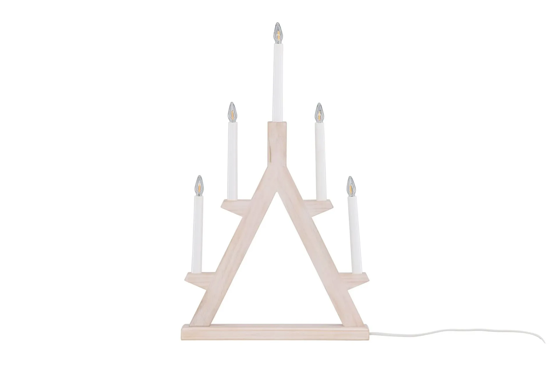 Venture Home Julelys|Adventsstake-Val Thoren Adventsstake 60 cm Hvit