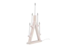 Venture Home Julelys|Adventsstake-Val Thoren Adventsstake 60 cm Hvit