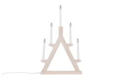 Venture Home Julelys|Adventsstake-Val Thoren Adventsstake 60 cm Hvit