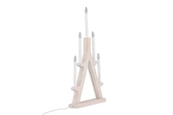 Venture Home Julelys|Adventsstake-Val Thoren Adventsstake 60 cm Hvit