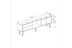 Vania TV-benk 150 cm