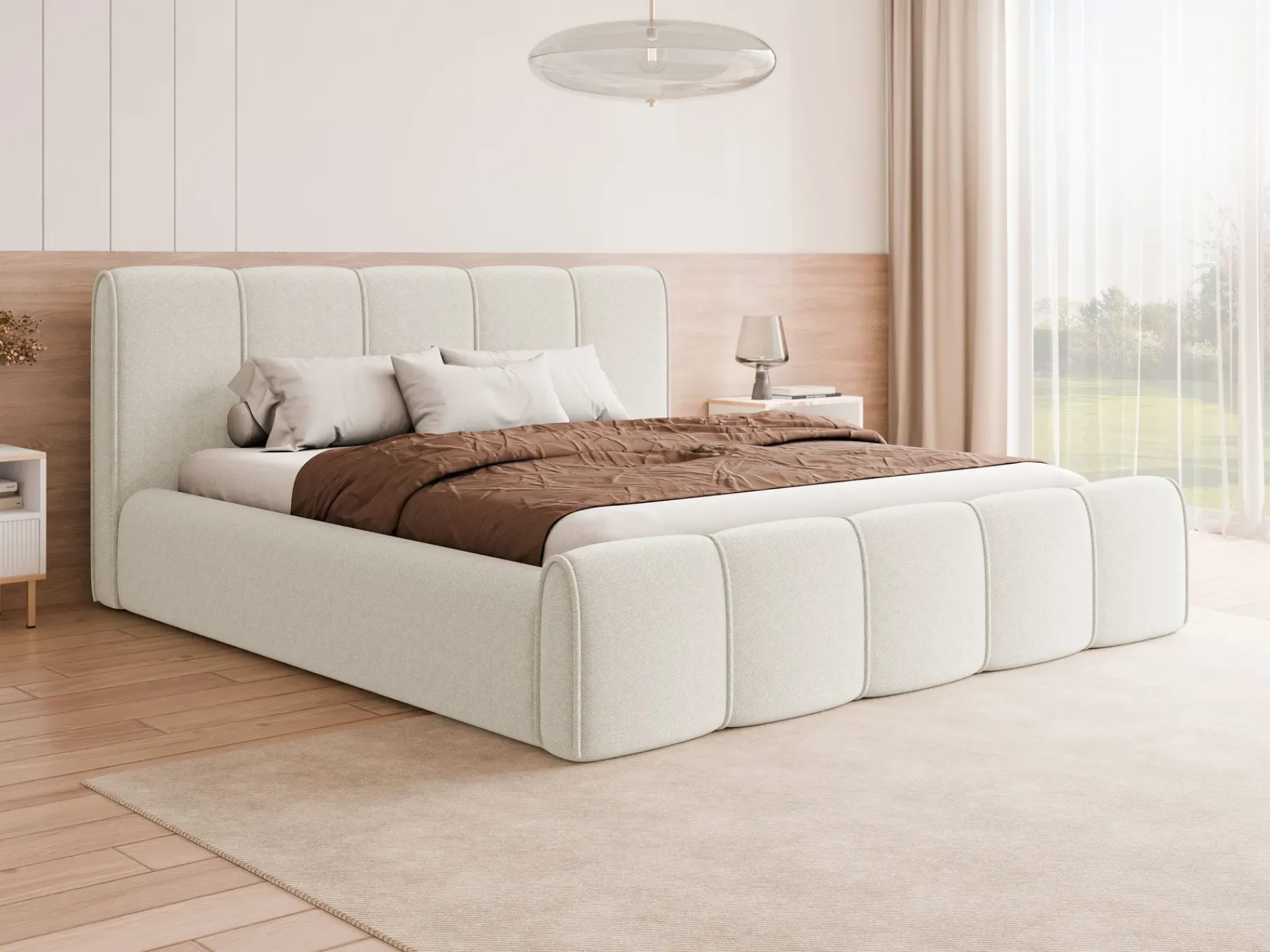Sengeramme & Sengestamme|Seng Med Oppbevaring-Varlinor Sengeramme 160x200 cm med Oppbevaring White
