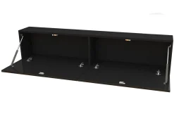Tv-Benk & Mediabenk-Vasil TV-benk 140 cm Hvit høyglans uten LED,Hvit