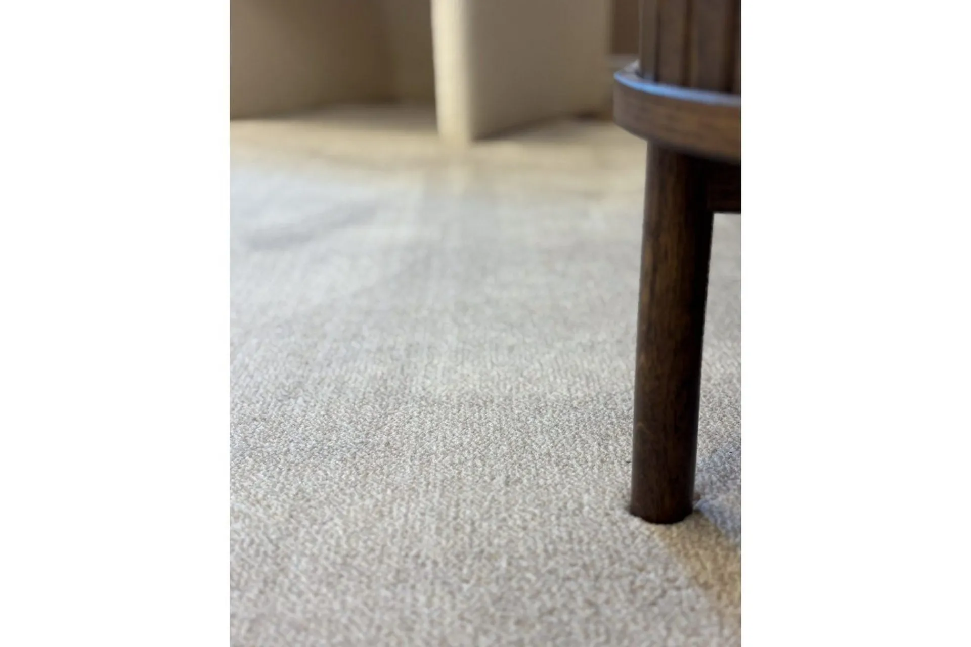 KM Home Flatvevde Tepper-Vaskbart teppe Soft Shape Lin Beige