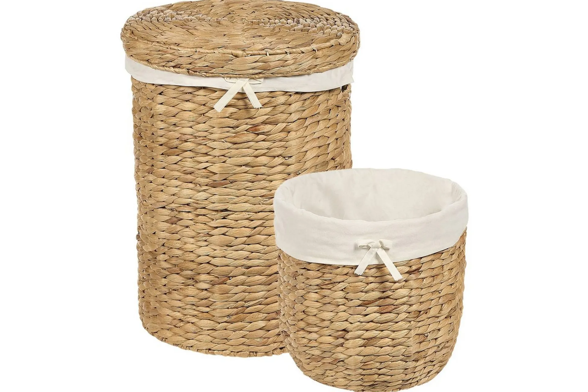 Kurver-Vaskekurver Danang sett av 2 Beige