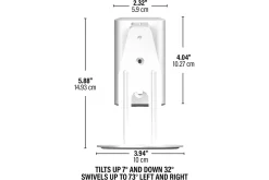 Veggfeste Sanus for Sonos ERA 100 2 Deler