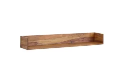 Wohnling Vegghylle-Vegghylle Vegghengt i heltre 120 cm landstil Brun