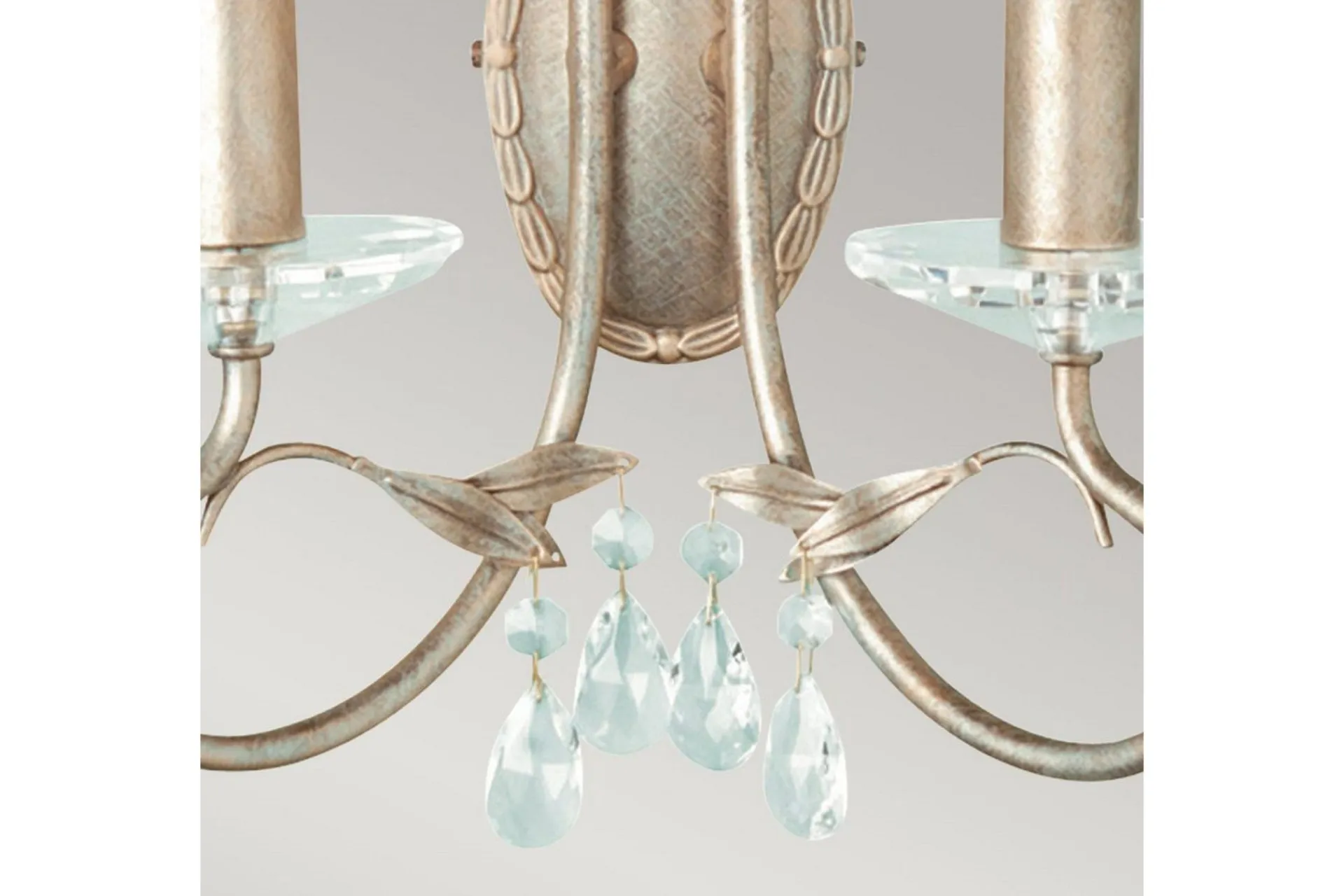 Nattbordslampe-Vegglampe Elstead Lighting Christina Sølv,Gull
