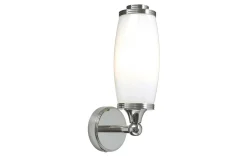 Baderomslampe Vegg-Vegglampe Elstead Lighting Eliot 90x280x130 mm Sølv