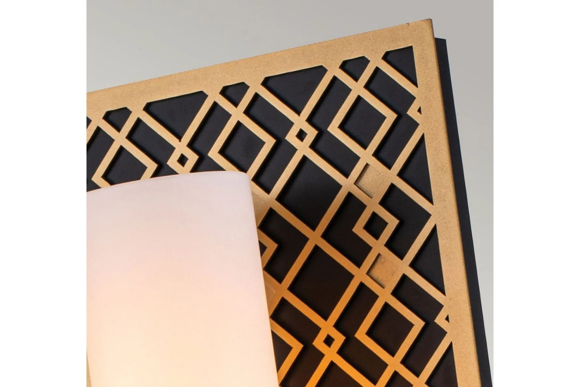 Baderomslampe Vegg-Vegglampe Elstead Lighting Ziggy Gull,Svart
