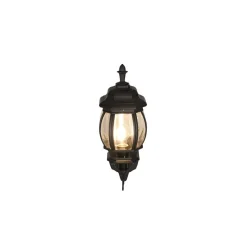 Trio Lighting Entré|Fasadebelysning-Vegglampe Elvo Mattsvart
