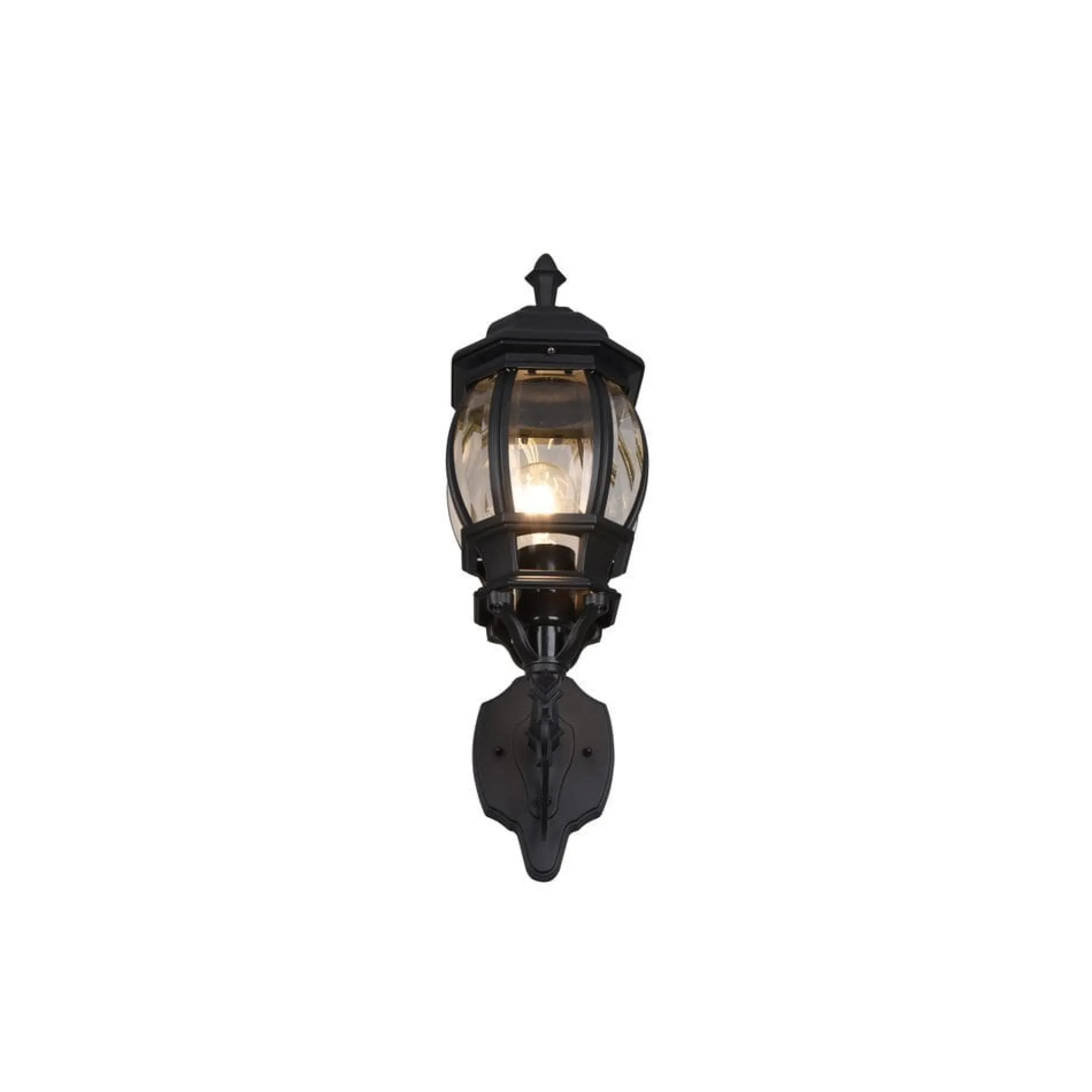 Trio Lighting Entré|Fasadebelysning-Vegglampe Elvo Mattsvart