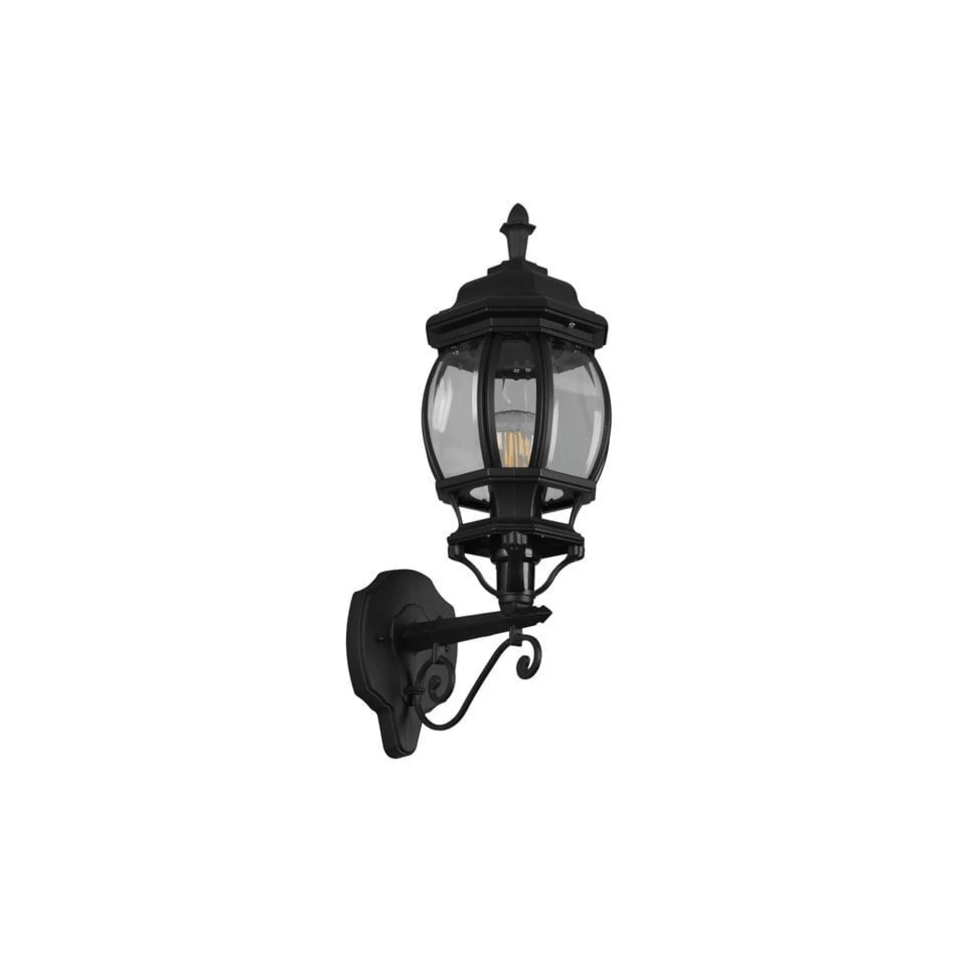 Trio Lighting Entré|Fasadebelysning-Vegglampe Elvo Mattsvart